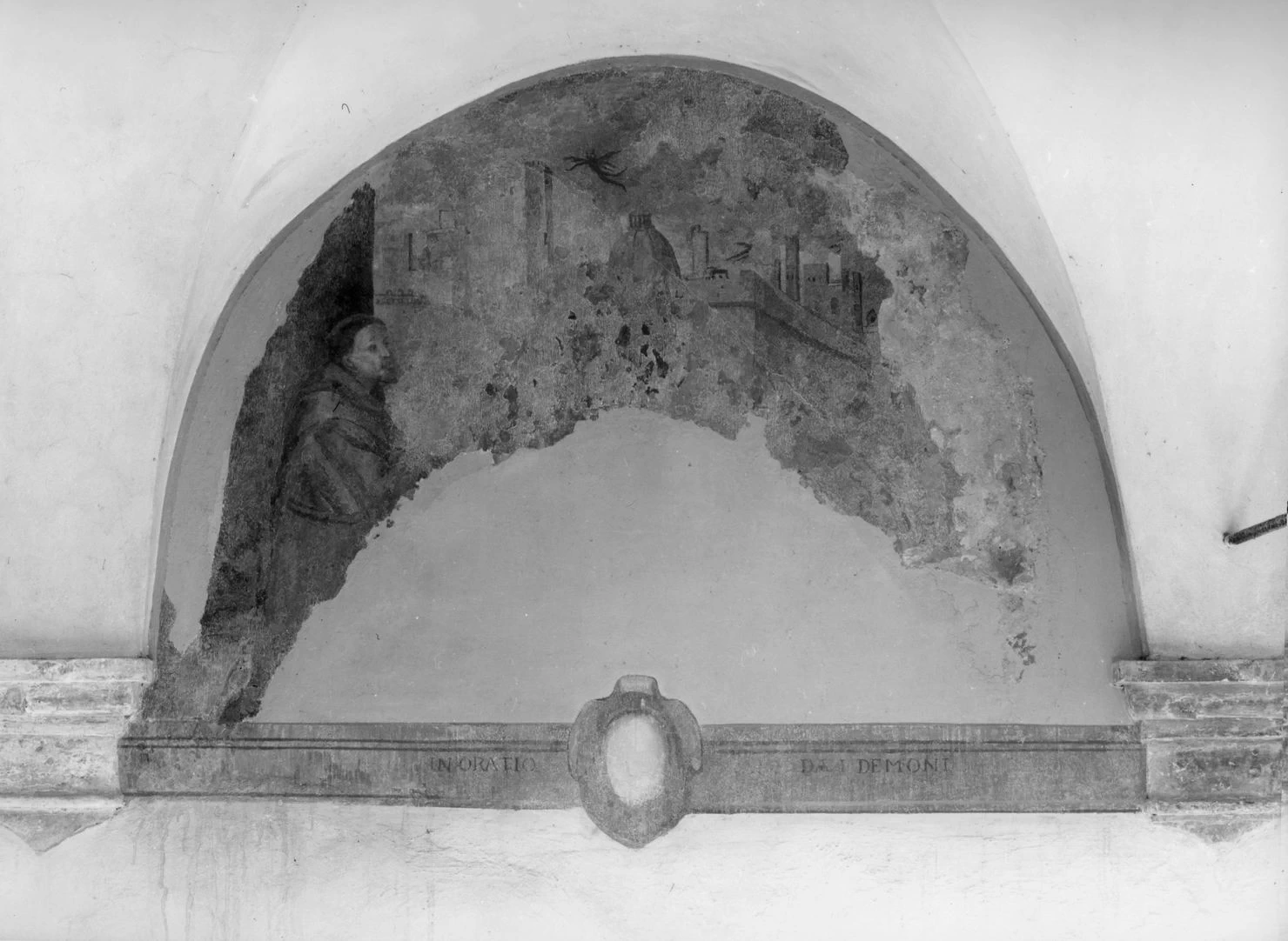 San Francesco d'Assisi caccia i diavoli da Arezzo - Poggibonsi, Siena